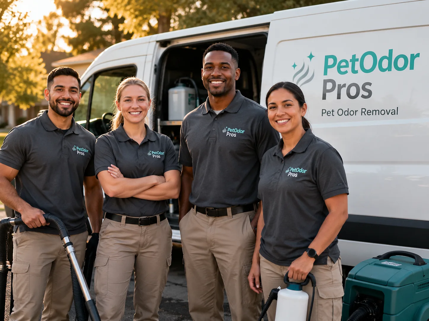 Pet Odor Removal team serving Trevett, ME